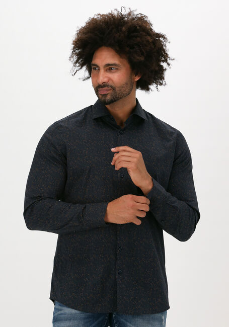 VANGUARD Chemise décontracté LONG SLEEVE SHIRT PRINT ON FIN en noir - large