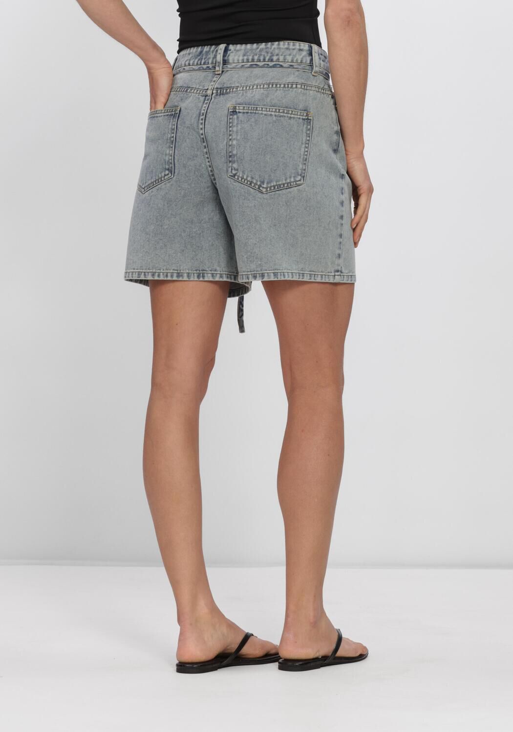 MODSTR&Ouml;M AGGIMD SHORT Pantalons Bleu clair - large
