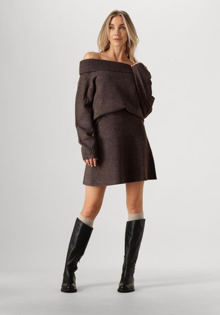 Bruine NEO NOIR Trui JANE KNIT BLOUSE - large