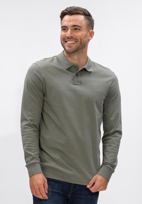 BOSS ORANGE Polo PASSERBY Kaki - large