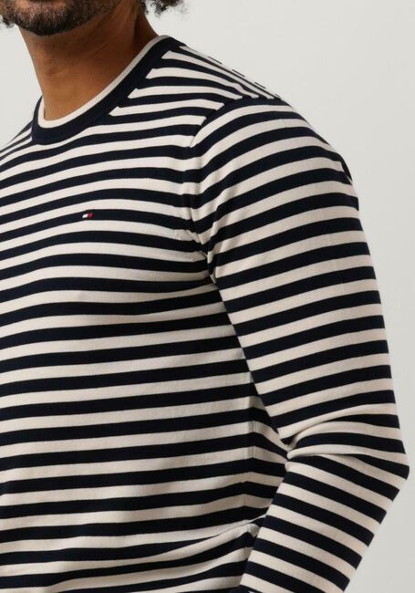 Blauwe TOMMY HILFIGER Trui 1985 CREW NECK SWEATER - large