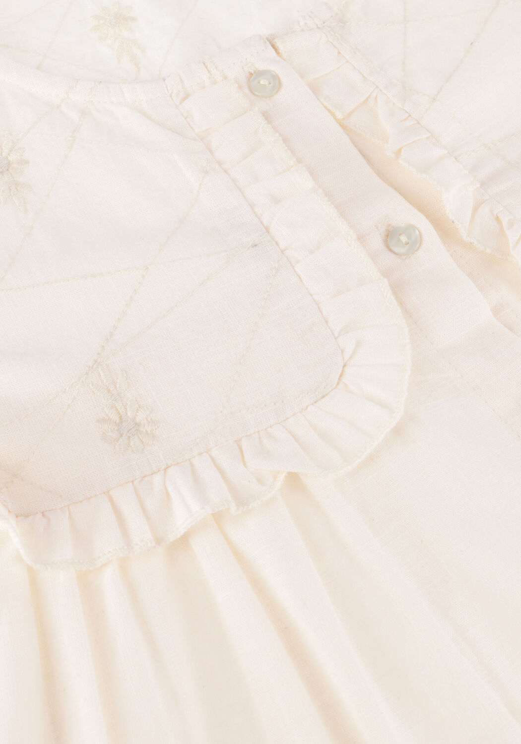 LOLLYS LAUNDRY DOOBLELL SHIRT LS Blouses &Eacute;cru - large