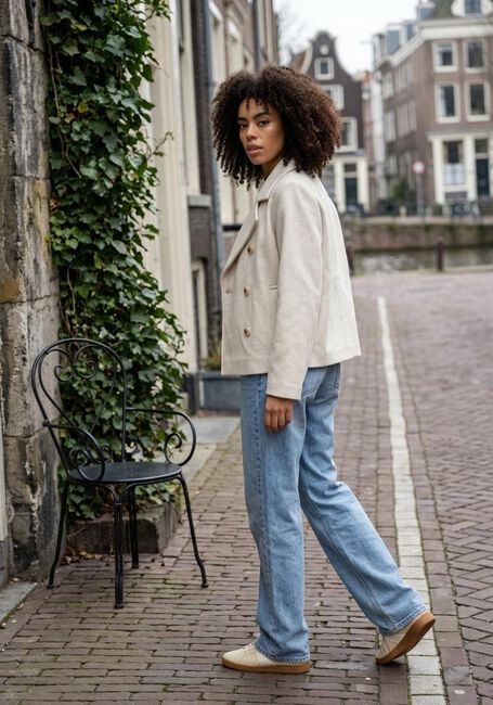 OBJECT Jack OBJKEILY SHORT JACKET Cr&egrave;me - large