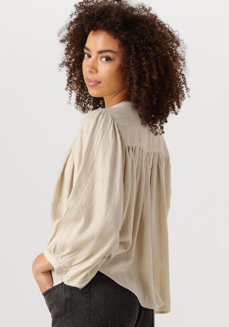 Ecru BY-BAR  BECKY LUREX BLOUSE - large
