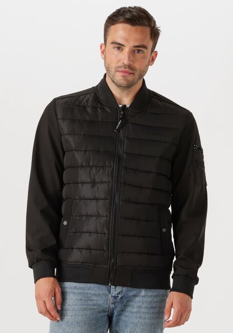 PURE PATH Veste matelassé REGULAR FIT PADDED JACKETS en noir - large