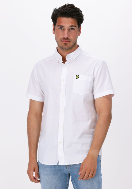 LYLE & SCOTT Chemise décontracté SS OXFORD SHIRT en blanc - large