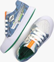 Blauwe GO BANANAS Lage sneakers CROCO - medium