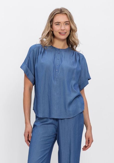 Blauwe MINUS  MSMIRJA BLOUSE - large