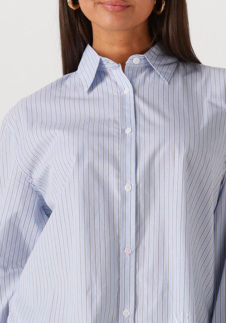 WITHBLACK WBLNOA LS STRIPED SHIRT Blouses Bleu clair - large