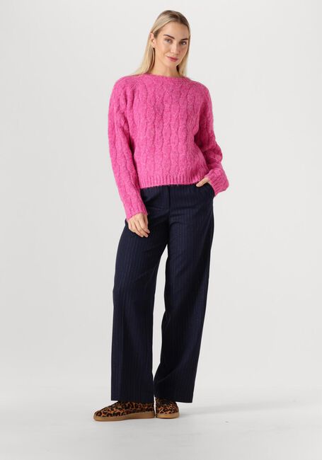 Fuchsia YDENCE Trui KNITTED SWEATER FIENE - large