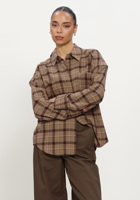ROUGE EDIT ROUFIONA HW W/F F/L TROUSER Blouses en marron - large