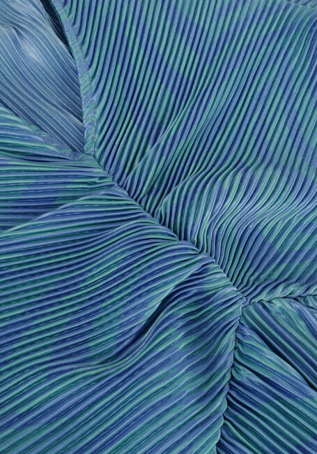 FREEBIRD Robe midi JER-PLISSE-SPLIT-PES-23-2 en bleu - large