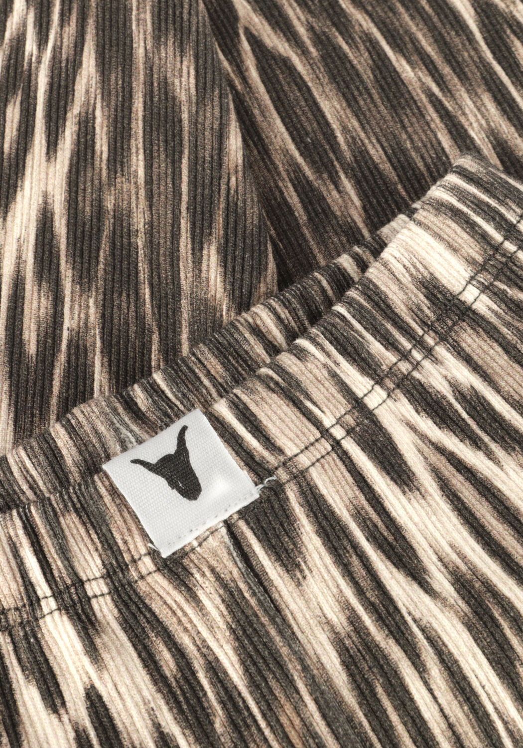 ALIX MINI Legging ANIMAL RIB LEGGING en marron - large