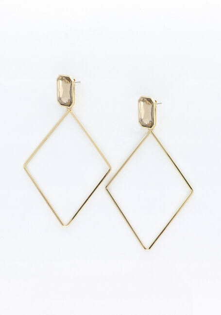 NOTRE-V Boucles d'oreilles X FLORINE Doré - large