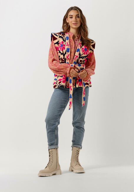 Oranje SISSEL EDELBO  JUANA SILK SHIRT - large