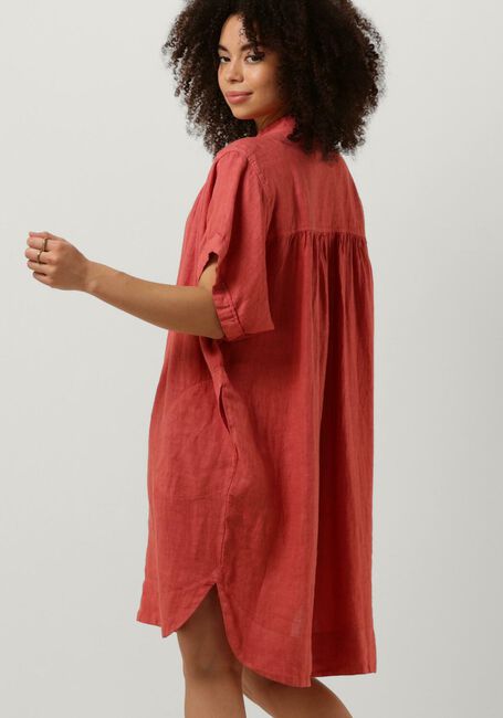 Roze BY-BAR Mini jurk AMBER LINEN DRESS - large
