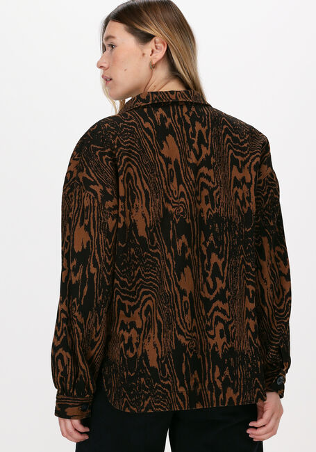 Bruine MODSTRÖM  MATEO PRINT SHIRT - large