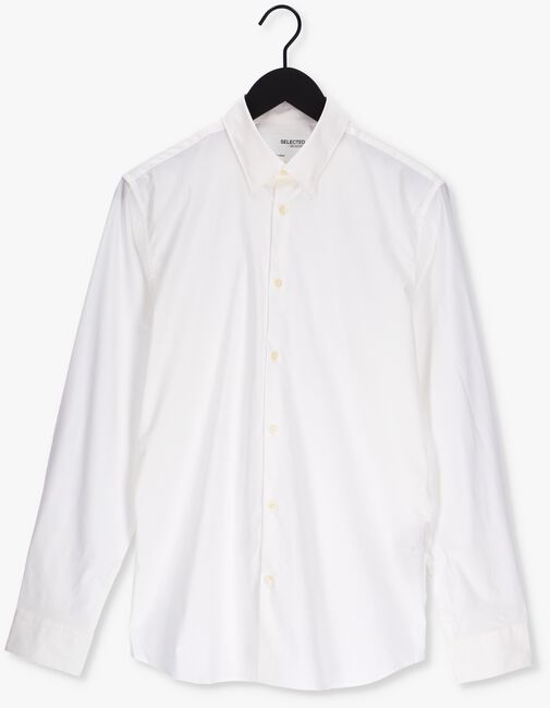 Witte SELECTED HOMME Klassiek overhemd SLIMMICHIGAN SHIRT LS B - large