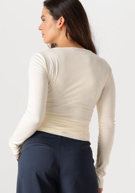 Gebroken wit NEO NOIR Vest NIA JERSEY WRAP BLOUSE - large