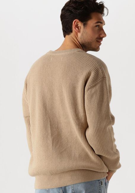 WOODBIRD Pull WBKURT BASE KNIT en beige - large
