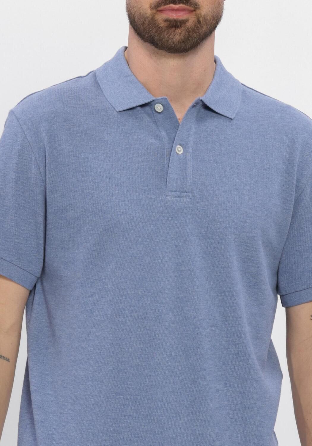 Blauwe PROFUOMO Polo POLO SS BASIS PIQUE - large