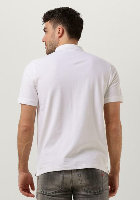 CALVIN KLEIN Polo STRETCH PIQUE SLIM BUTTON POLO en blanc - large