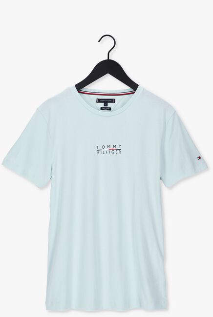 TOMMY HILFIGER T-shirt SQUARE LOGO TEE Menthe - large