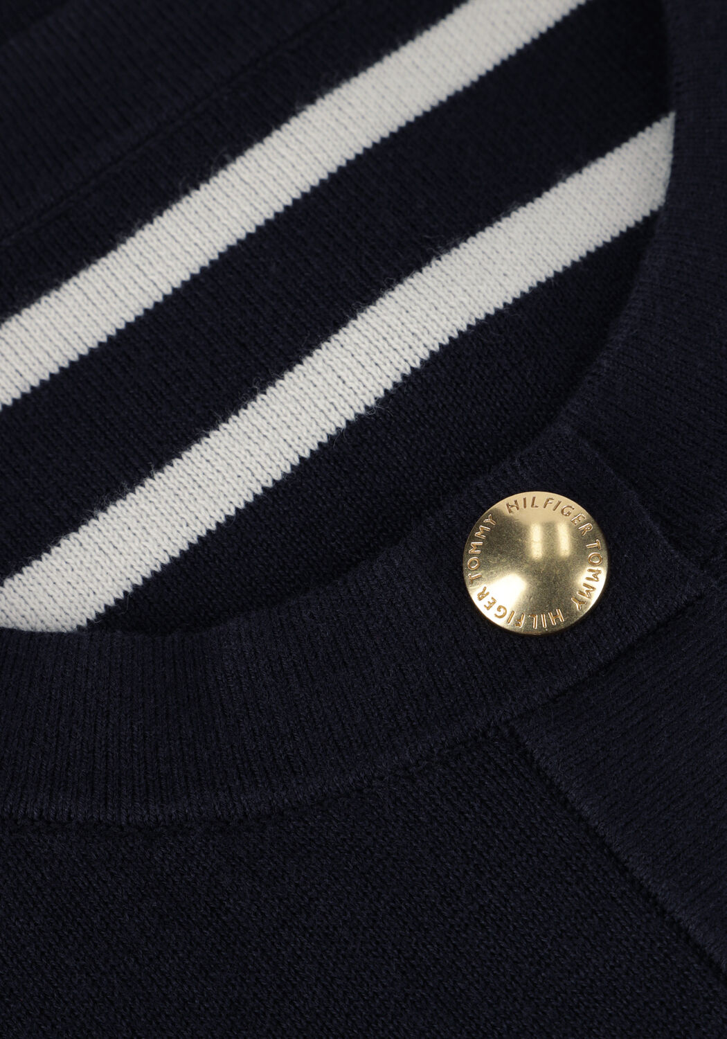 TOMMY HILFIGER Gilet CO JERSEY STCH REVERSIBLE CARDI en bleu - large