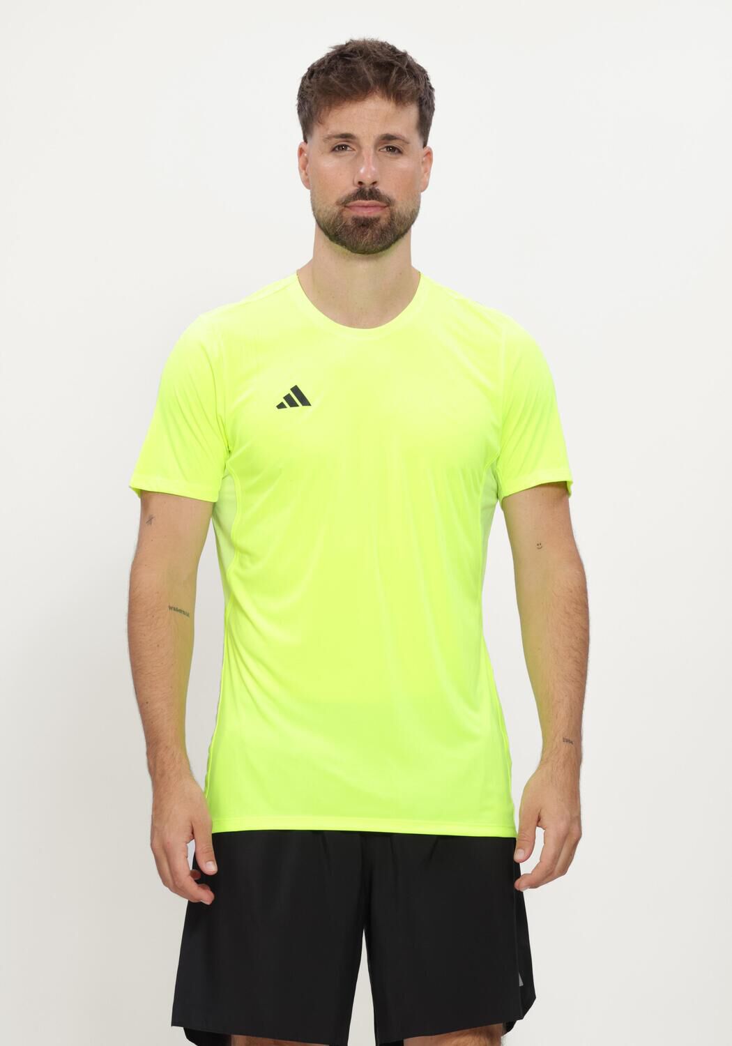 Lime ADIDAS Sportshirts ADIZERO E TEE - large