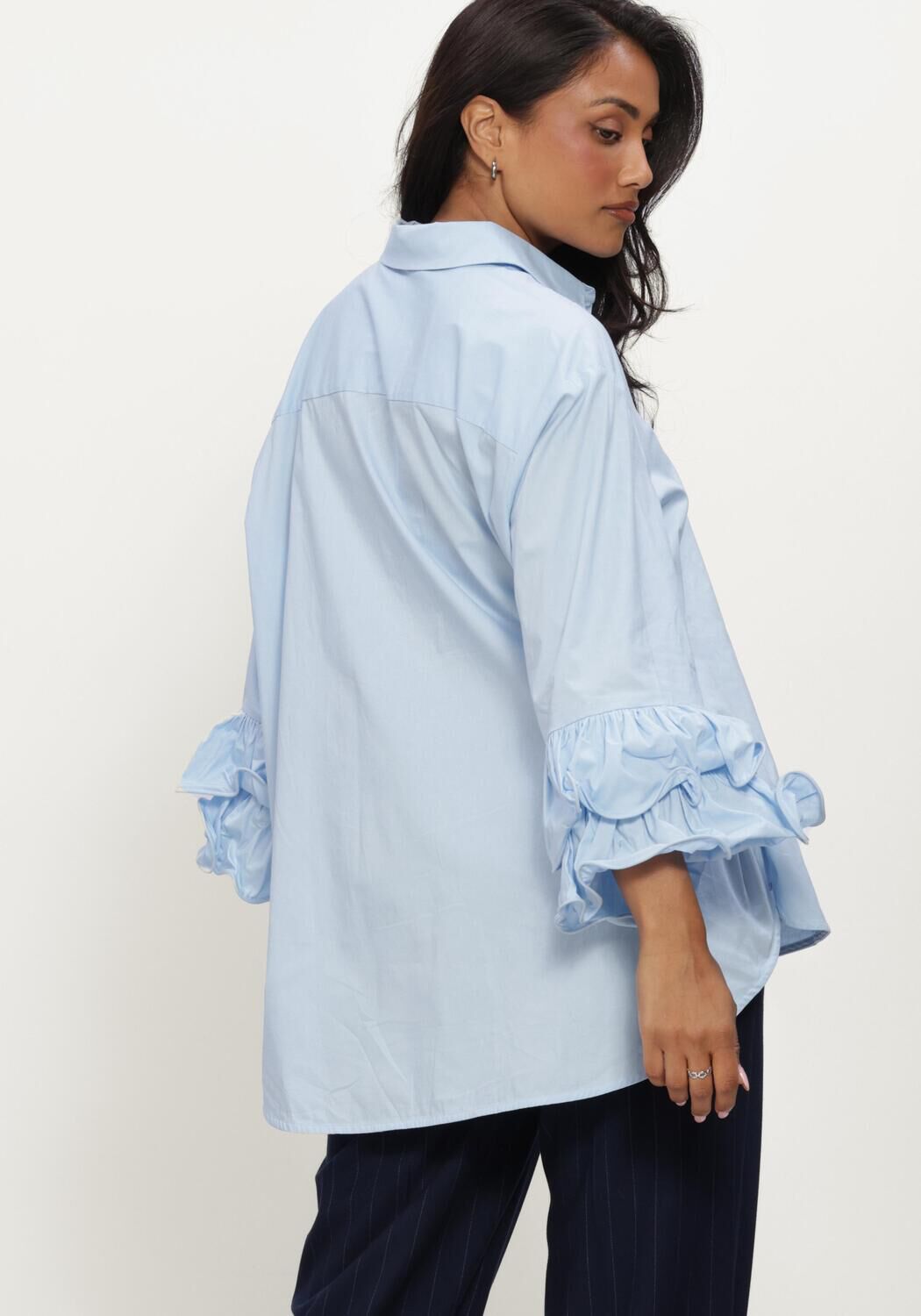 CO'COUTURE HALENCC FLARE SHIRT Blouses Bleu clair - large