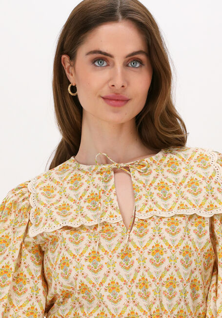 NOTES DU NORD CAIA TOP Blouses en jaune - large