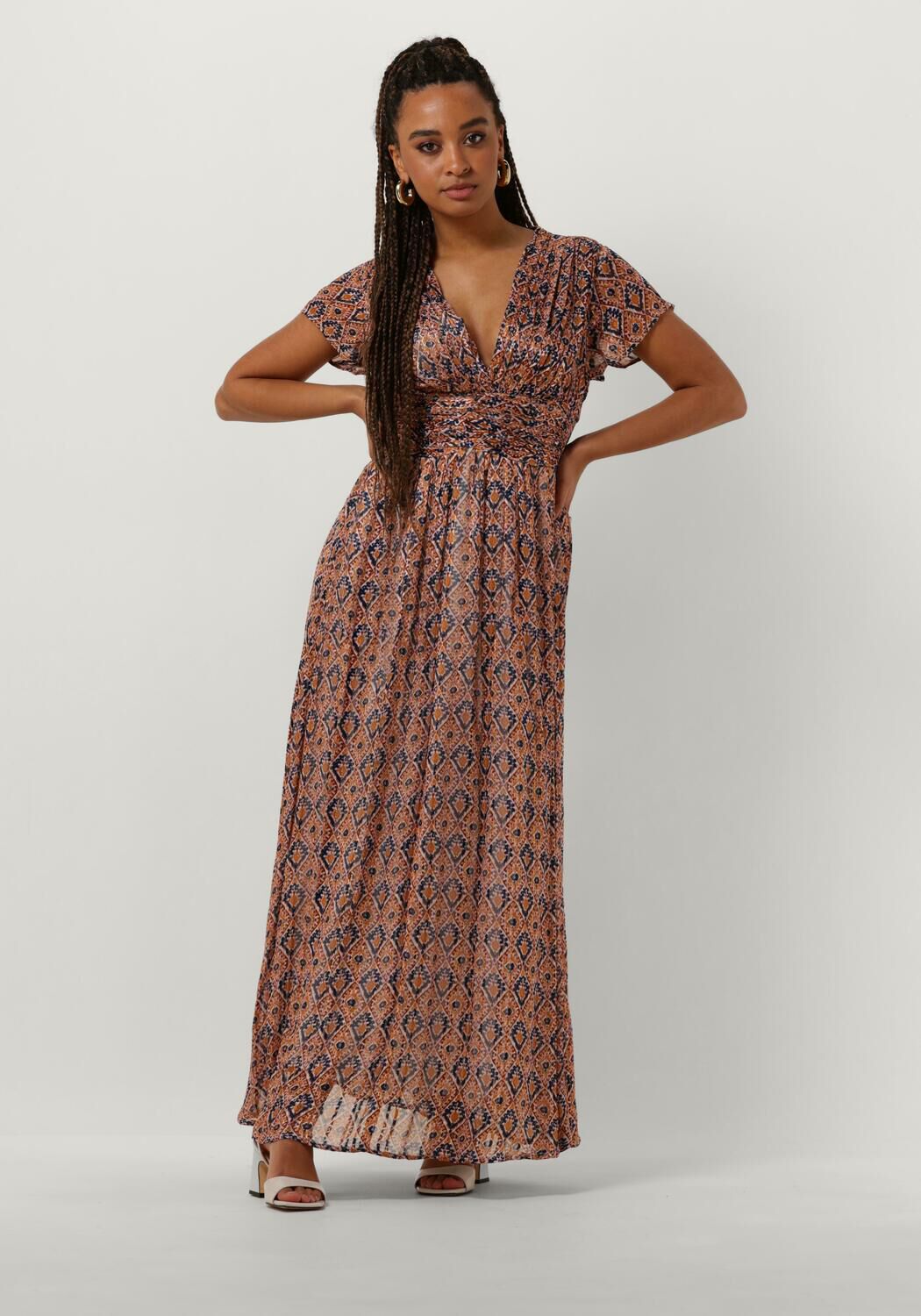 Maxi dress bruin hotsell