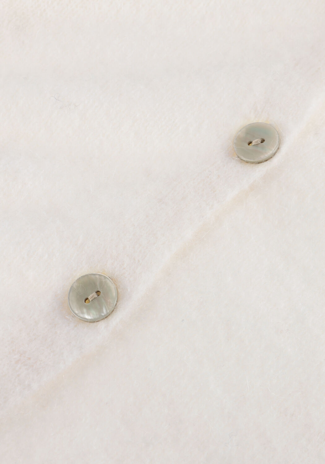 Y.A.S. Pull YASDURA 2/4 KNIT CARDIGAN Cr&egrave;me - large