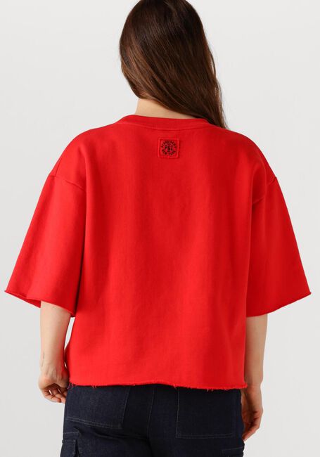 PENN & INK T-shirt SWEATER W25F1702 en rouge - large