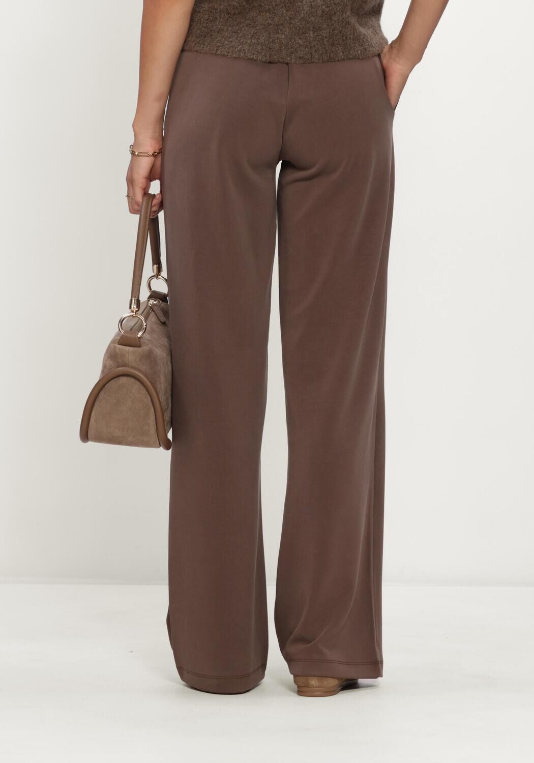 Bruine MOSCOW Wijde broek 66-02-TONY - large
