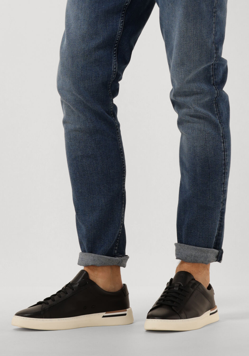 BOSS Baskets basses CLINT TENN en noir - large