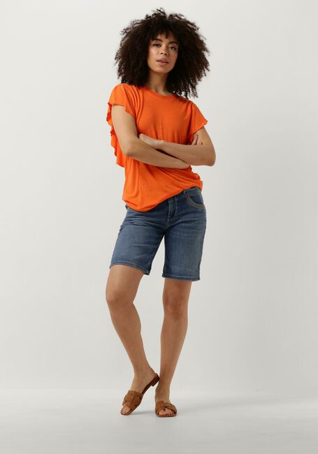 MOS MOSH T-shirt FLOUNCE TEE Corail - large
