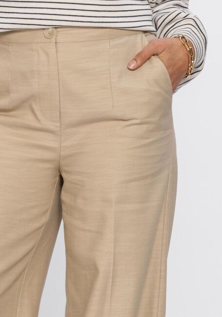 Ecru ANOTHER LABEL Broeken/jumpsuits ALNADINE PANTS - large