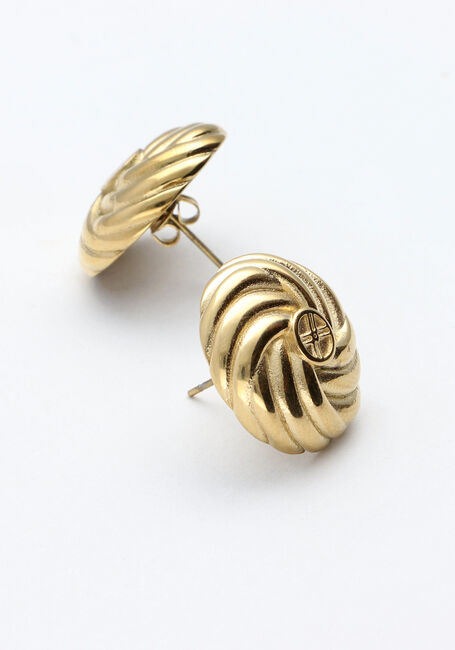 NOTRE-V Boucles d'oreilles OORBEL KNOT Doré - large