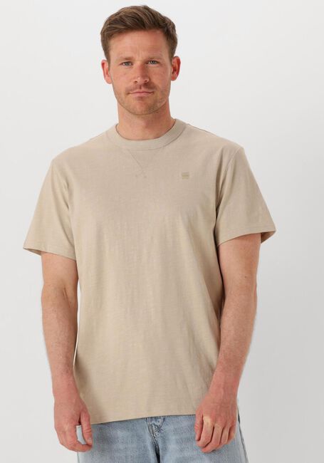 G-STAR RAW T-shirt NIFOUS R T en beige - large