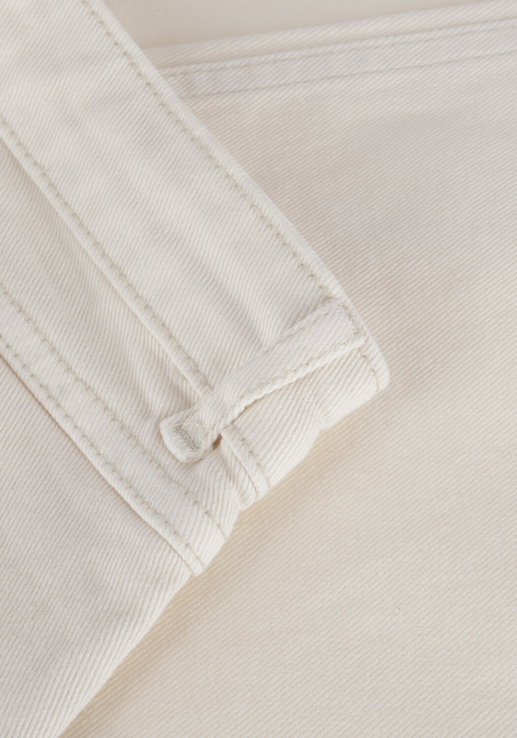 MSCH COPENHAGEN Straight leg jeans ADRINA MELANIE ANKLE PANTS &Eacute;cru - large