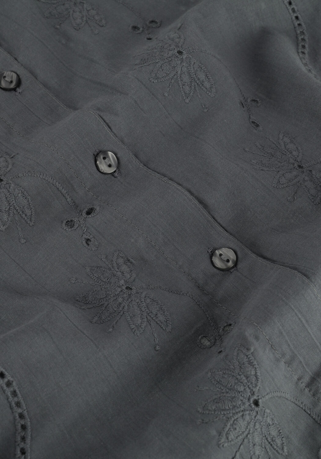 Donkergrijze LOLLYS LAUNDRY  SISU SHIRT - large