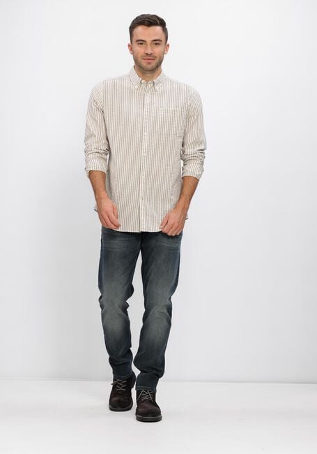 BARBOUR Chemise d&eacute;contract&eacute; CRESSWELL SEERSUCKER en beige - large