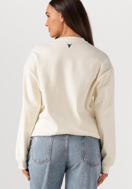 ALIX THE LABEL Chandail LADIES KNITTED COLLAGE SWEATER Crème - large