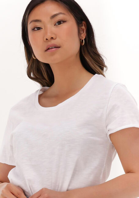 MY ESSENTIAL WARDROBE T-shirt 09 THE OTEE SLUB YARN JERSEY en blanc - large