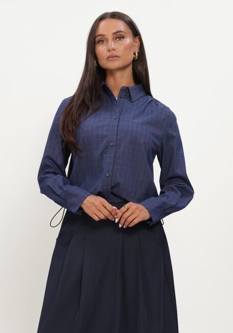 CO'COUTURE DAXTERCC CHECK PLEAT SHIRT Blouses en bleu - large