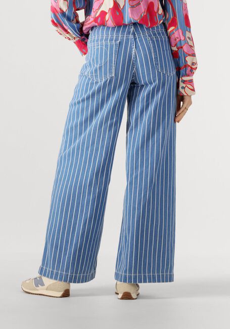 POM AMSTERDAM JEANS DENIM STRIPES BLUE Jeans en bleu - large