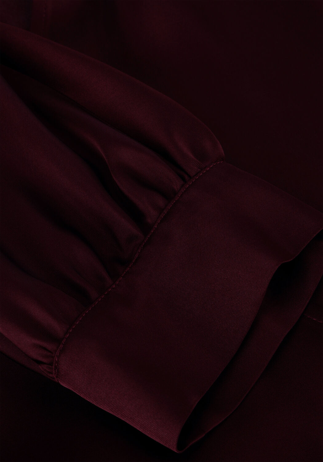 Rode VANILIA  WRAP LOOSE BLOUSE - large