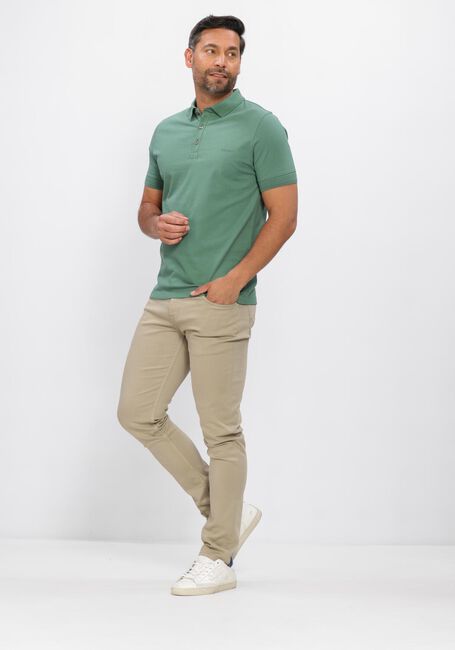 Grijze GENTI Polo POLO 3 BUTTON SS 1219 - large