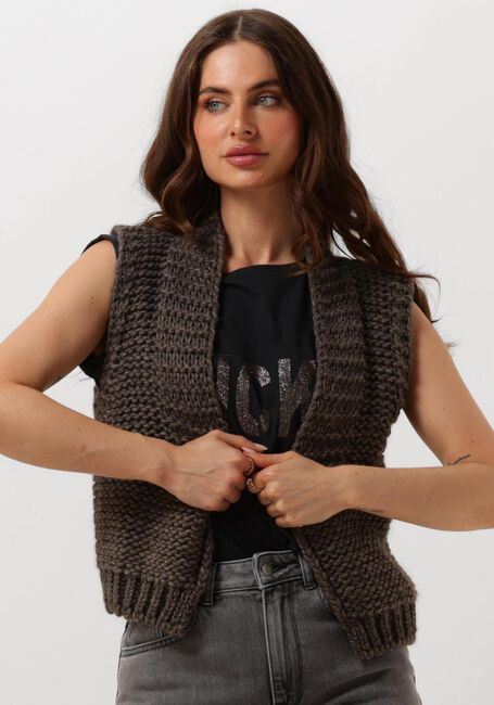 BY-BAR Gilet LEVI GILET en marron - large